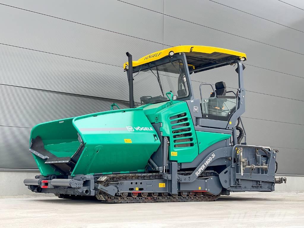 Vögele SUPER 1800-3I 瀝青攤舖機/鋪路機
