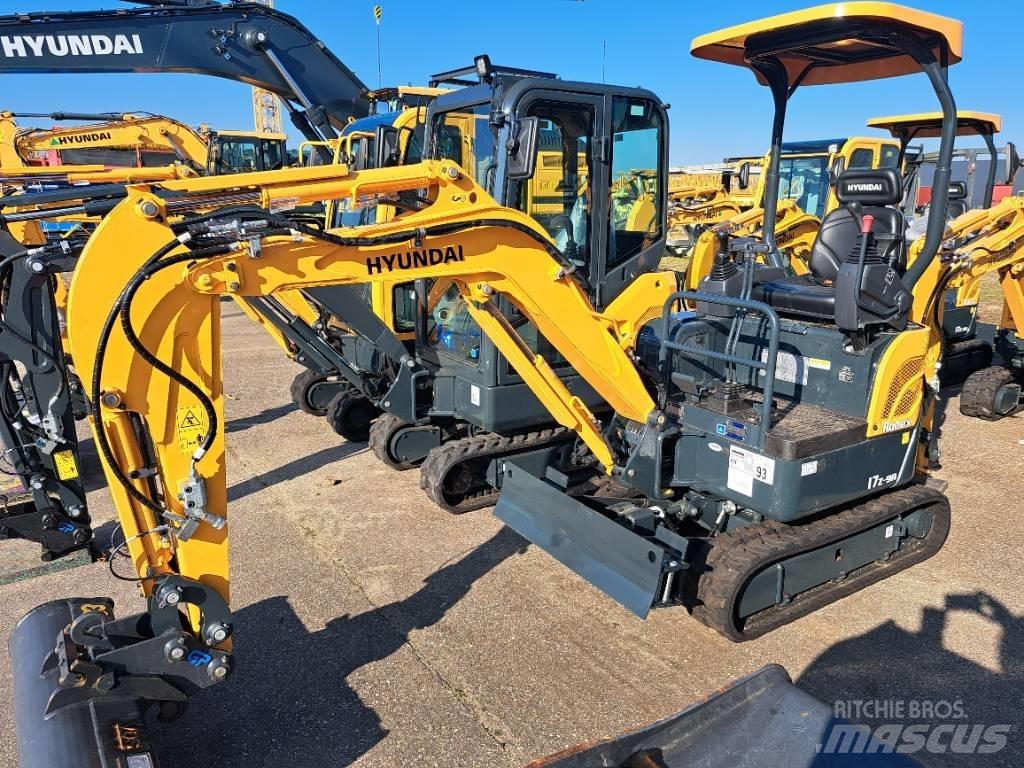 Hyundai R17Z-9AK 小型挖土機/掘鑿機<7t(小型挖掘機)