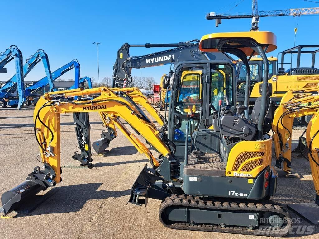 Hyundai R17Z-9AK 小型挖土機/掘鑿機<7t(小型挖掘機)