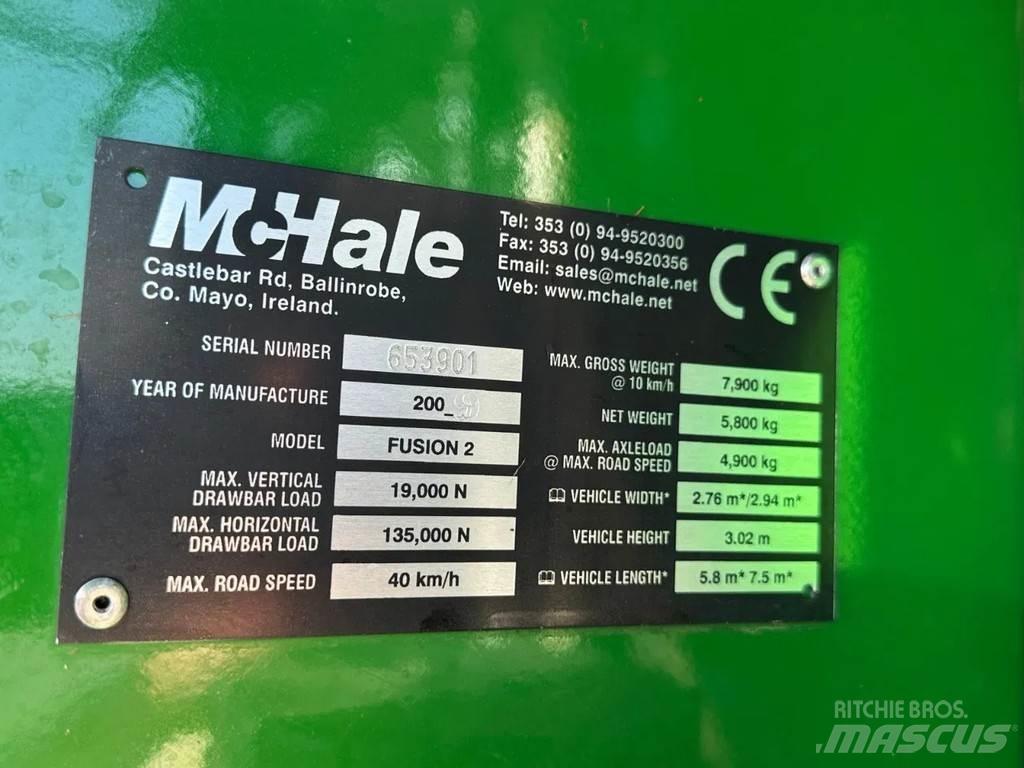 McHale Fusion 2 牧草收穫機