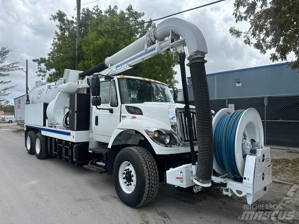 International 7500 組合/真空油槽車