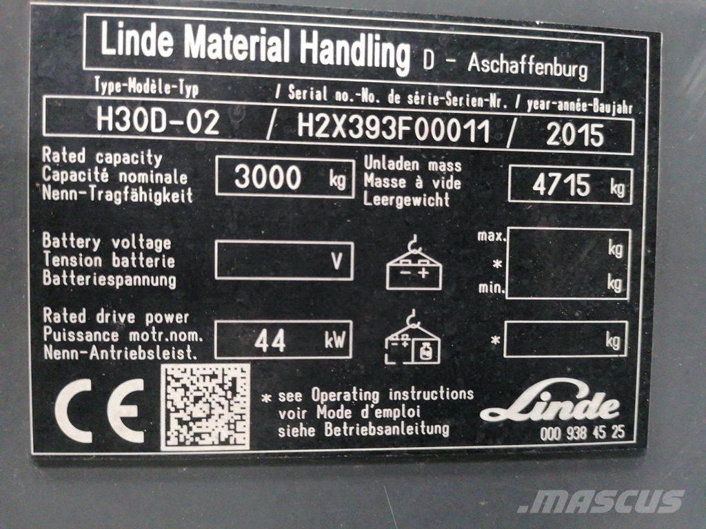 Linde H30D-02 柴油卡車