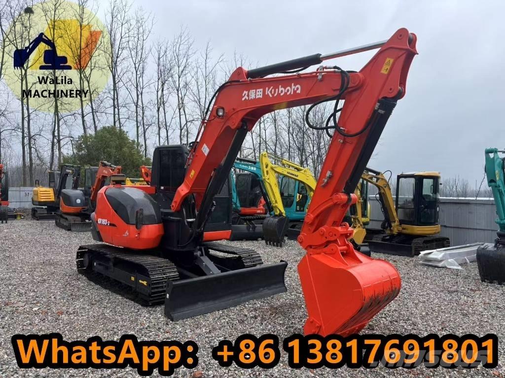 Kubota KX 183 小型挖土機/掘鑿機<7t(小型挖掘機)