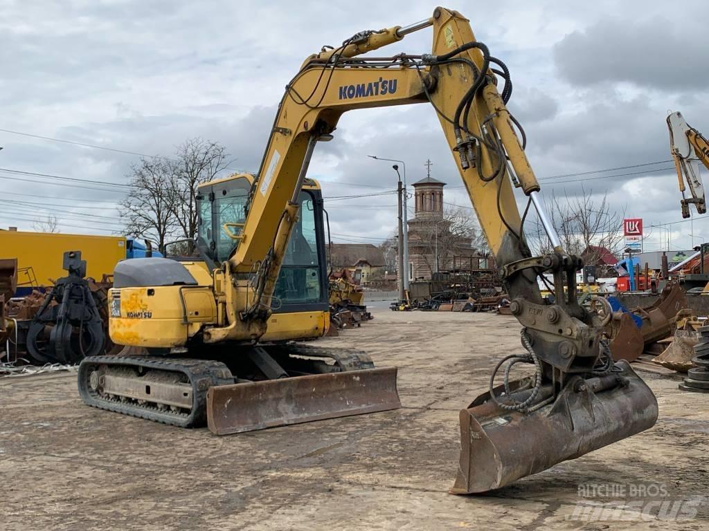 Komatsu PC 88 MR-6 中型挖土機/掘鑿機/挖掘機 7t-12t