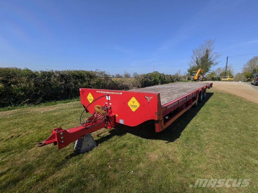 Tyrone 32FT FLATBED 平板式/側卸式拖車