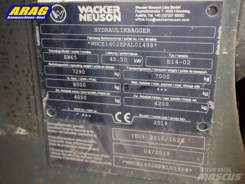 Wacker Neuson EW 65 旋轉式挖土機/掘鑿機/挖掘機