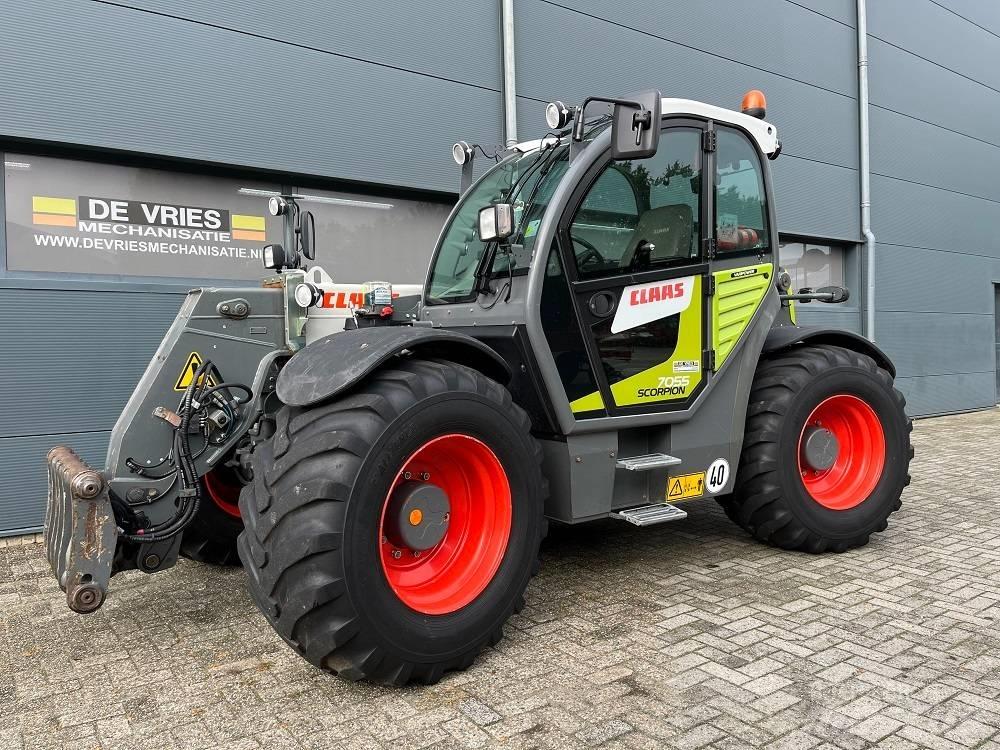 CLAAS Scorpion 7055 農業用伸縮臂裝載機