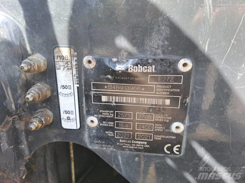 Bobcat E 27 Z 小型挖土機/掘鑿機<7t(小型挖掘機)