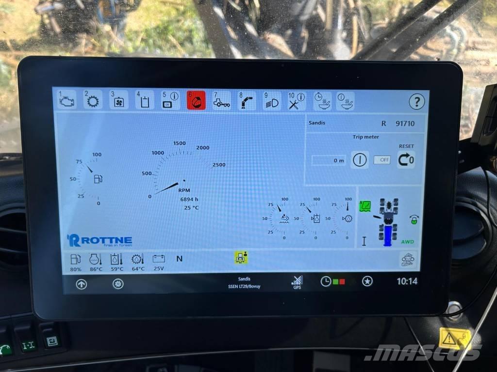 Rottne H21D 收穫機