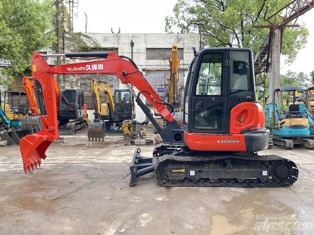 Kubota KX155 小型挖土機/掘鑿機<7t(小型挖掘機)