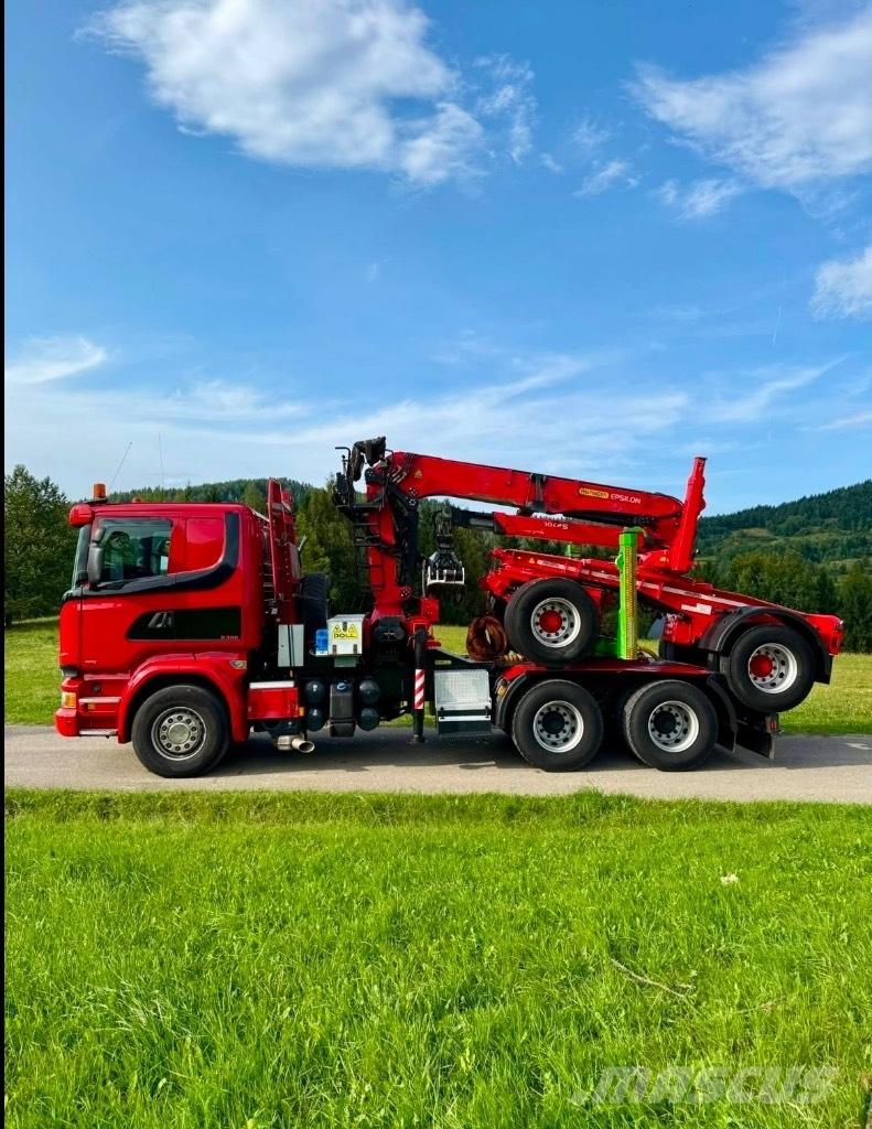 Scania R580 V8 6x4 木材貨車