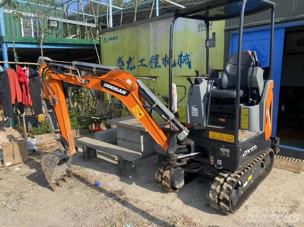 Doosan DX 17 小型挖土機/掘鑿機<7t(小型挖掘機)