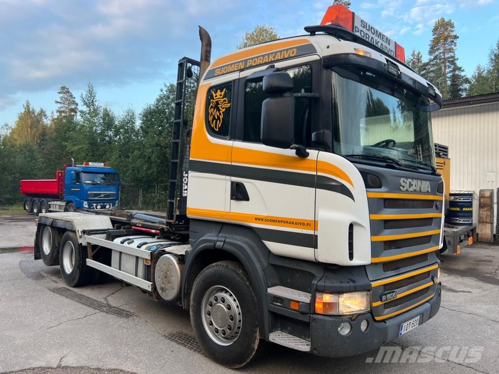 Scania R 500 吊鉤式起重車