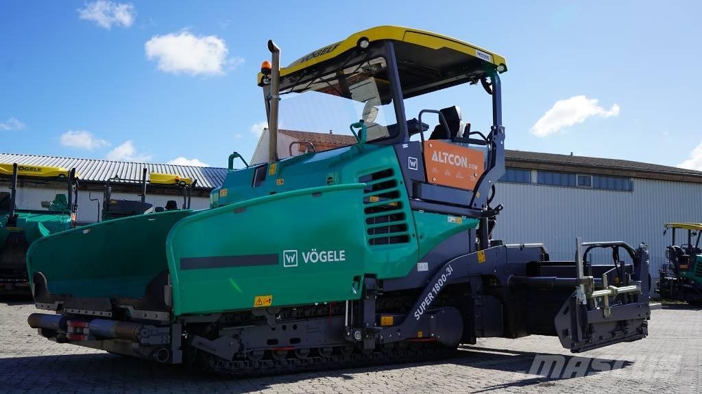 Vögele SUPER 1800-3I 瀝青攤舖機/鋪路機