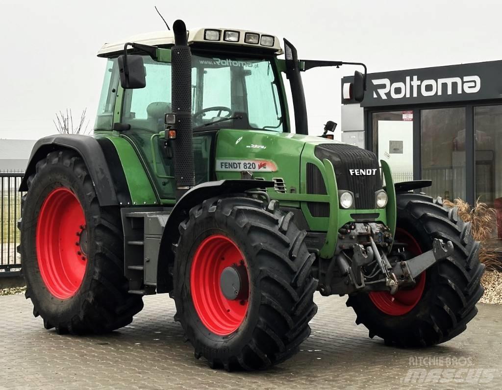Fendt 820 Vario TMS 曳引機