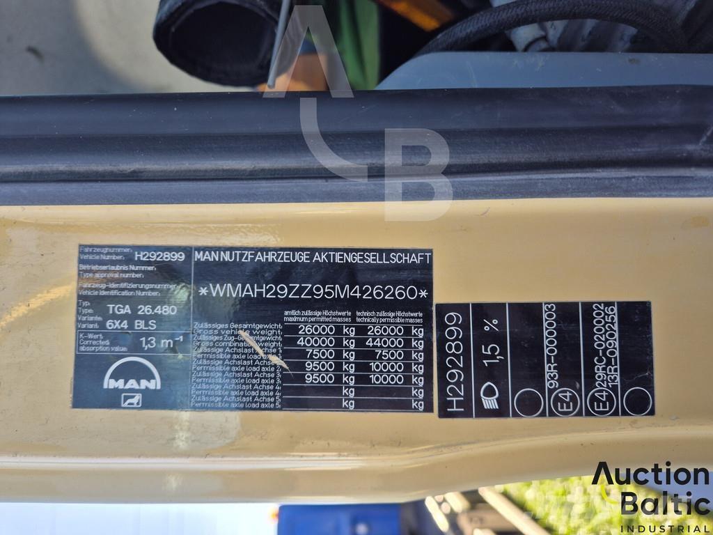 MAN TGA26.480 曳引機組件