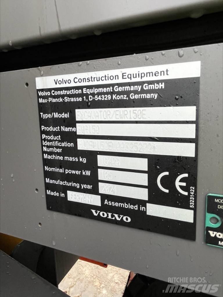 Volvo EWR 150 E 旋轉式挖土機/掘鑿機/挖掘機