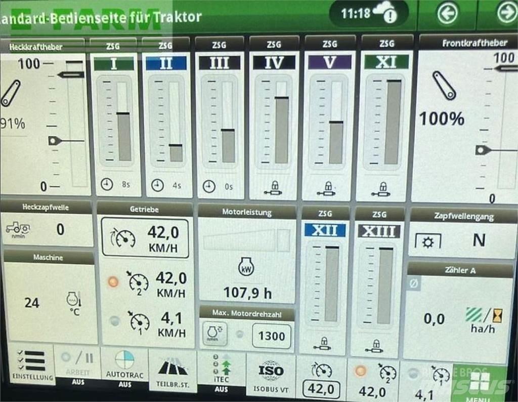 John Deere 6r 250 曳引機
