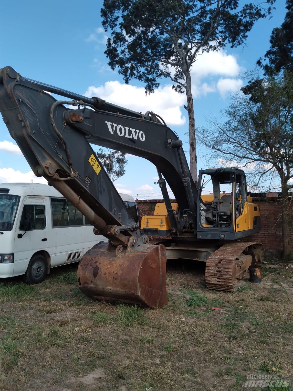 Volvo EC 250 D L 履帶式 挖土機/掘鑿機/挖掘機