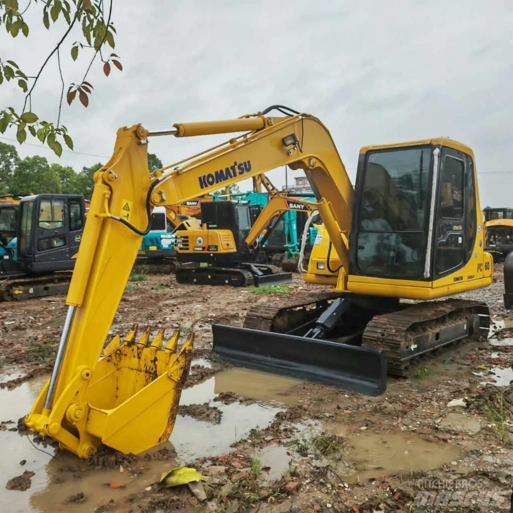 Komatsu PC 60-7 小型挖土機/掘鑿機<7t(小型挖掘機)