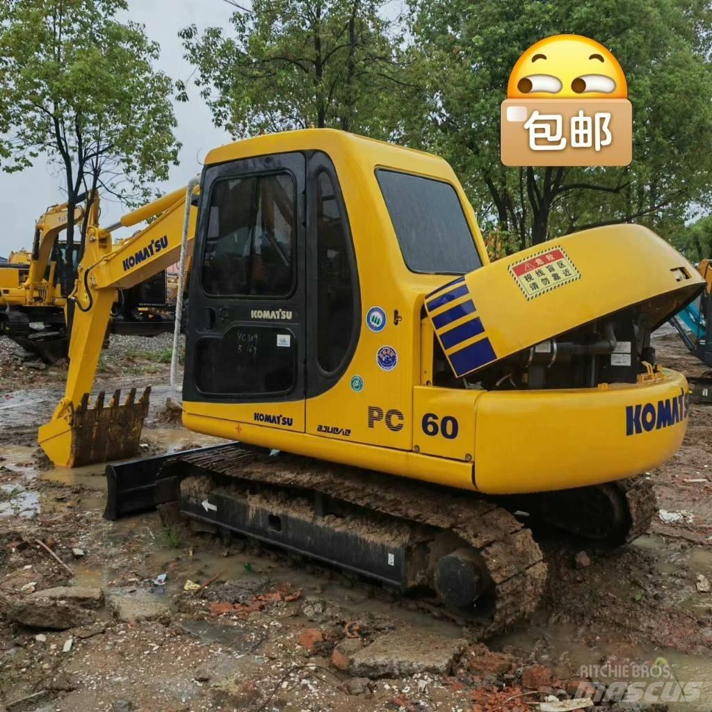 Komatsu PC 60-7 小型挖土機/掘鑿機<7t(小型挖掘機)