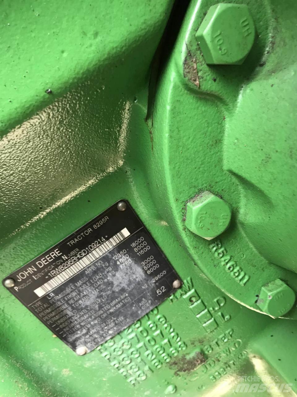 John Deere 8295R 曳引機
