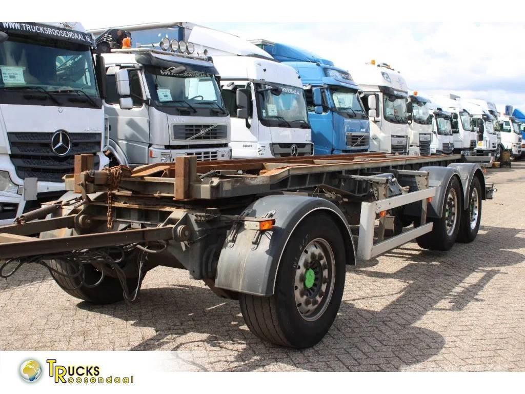 Burg 3x SAF 貨櫃框架拖車