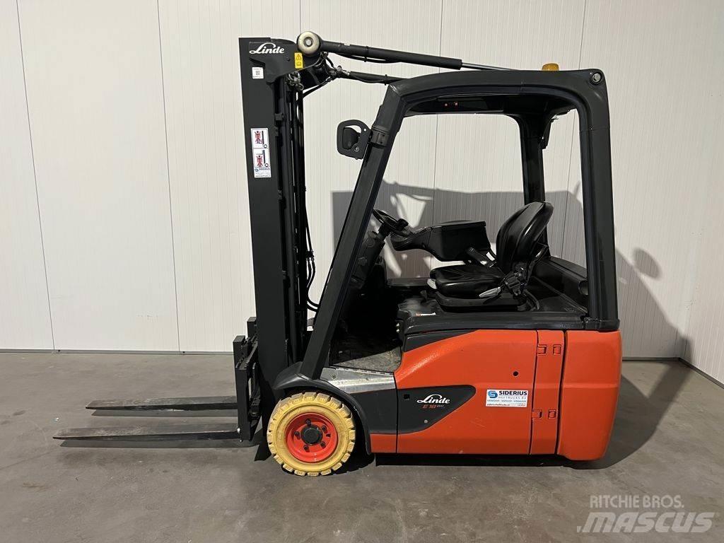 Linde E18-02 電動堆高機
