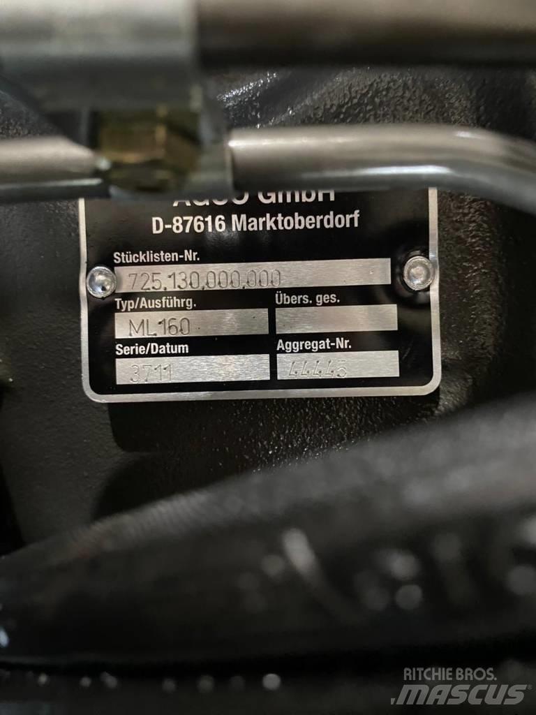 Fendt ML160 VARIO 傳動裝置