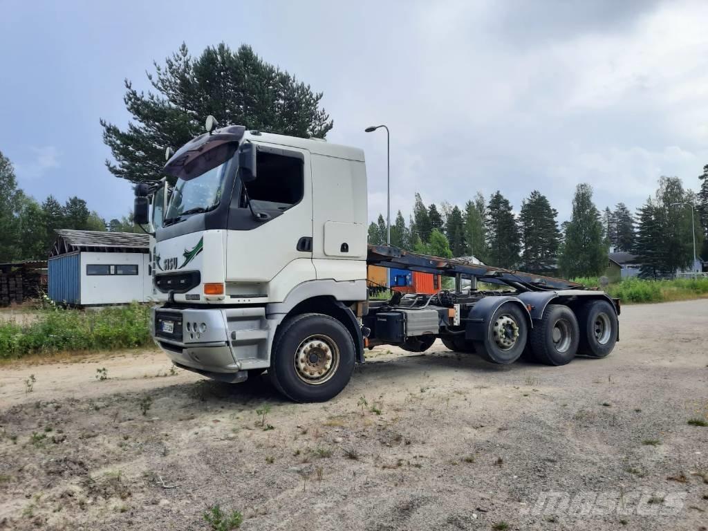 Sisu E12M 起重可拆卸式卡車