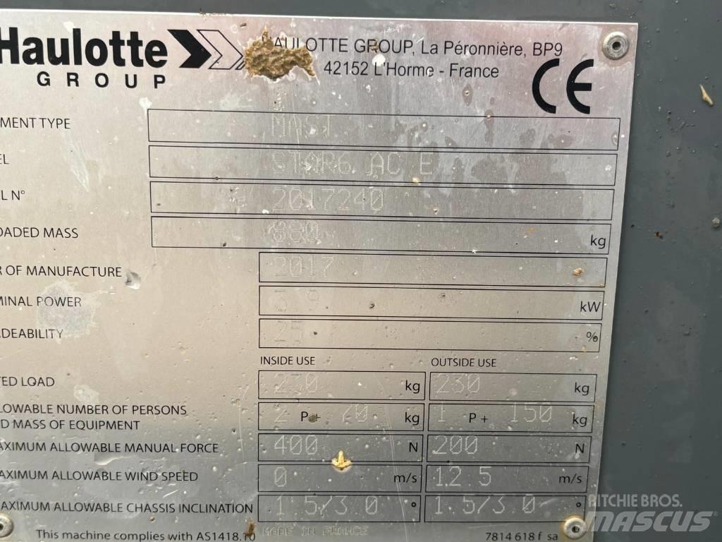 Haulotte Star 6 垂直升降工作台