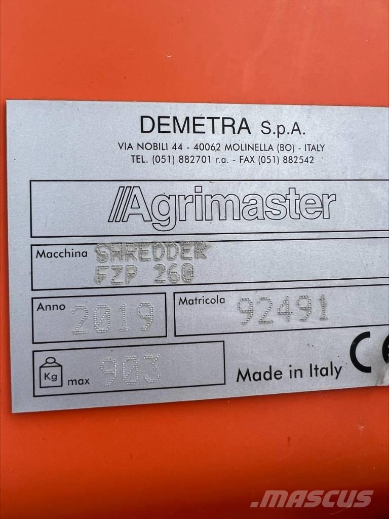 Agrimaster FZP 260 莖葉去葉機