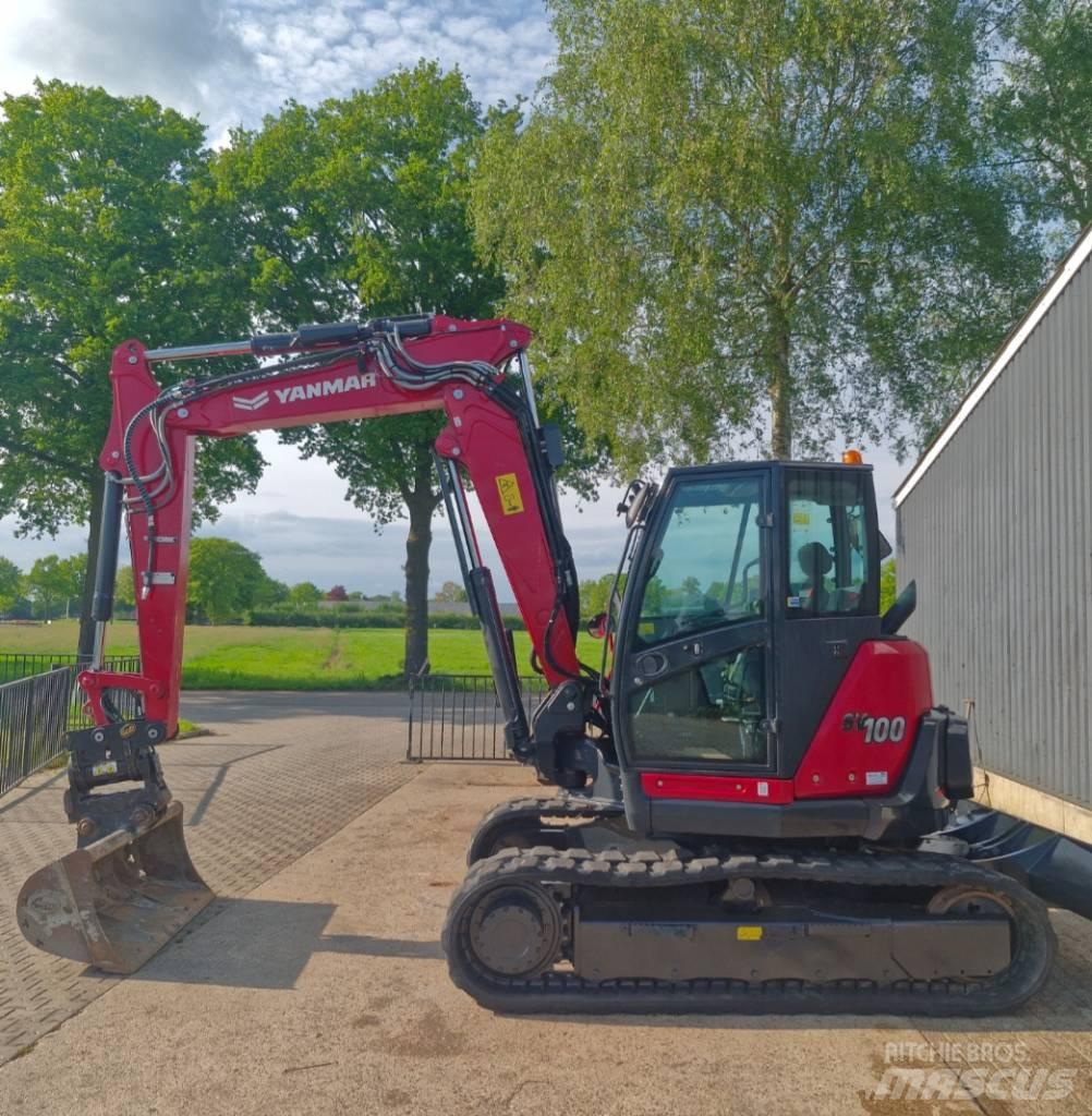 Yanmar SV100 2A-2PB 中型挖土機/掘鑿機/挖掘機 7t-12t