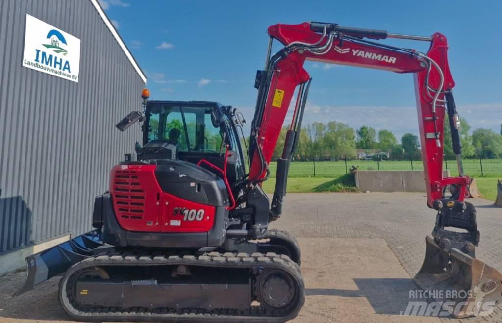 Yanmar SV100 2A-2PB 中型挖土機/掘鑿機/挖掘機 7t-12t