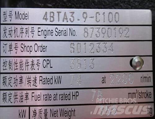 Cummins 4BTA3.9-C100 引擎/發動機