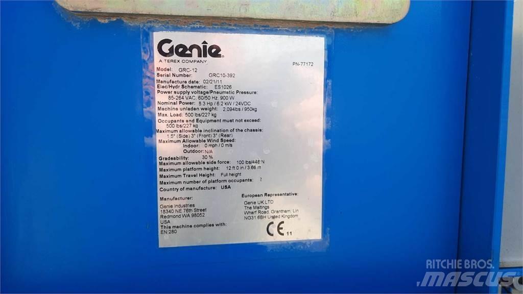 Genie GR12 其他升降機和作業平台