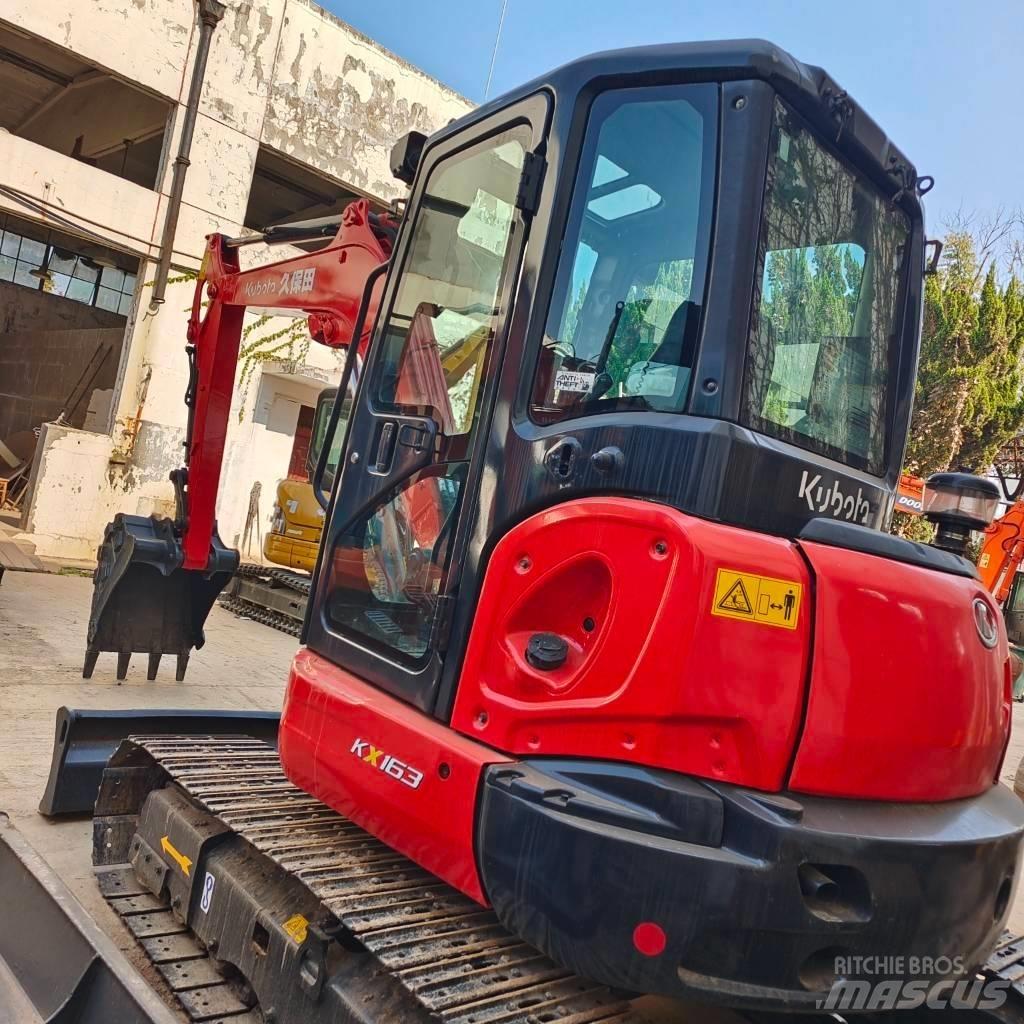 Kubota KX 163 小型挖土機/掘鑿機<7t(小型挖掘機)