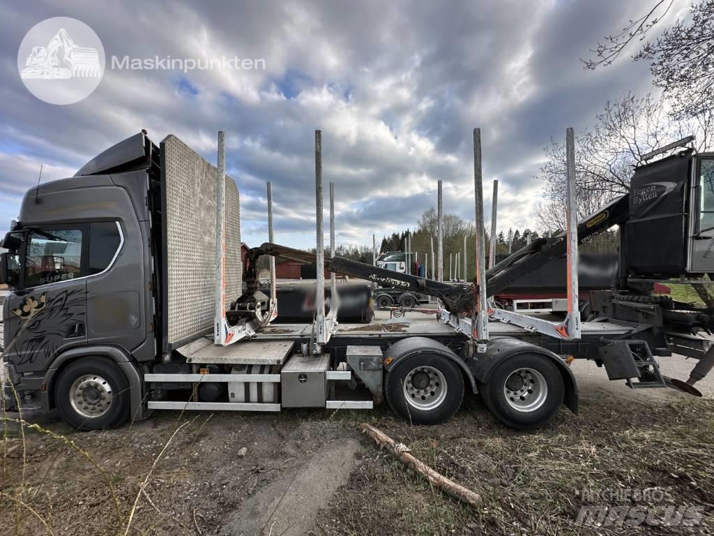 Scania R 730 木材貨車