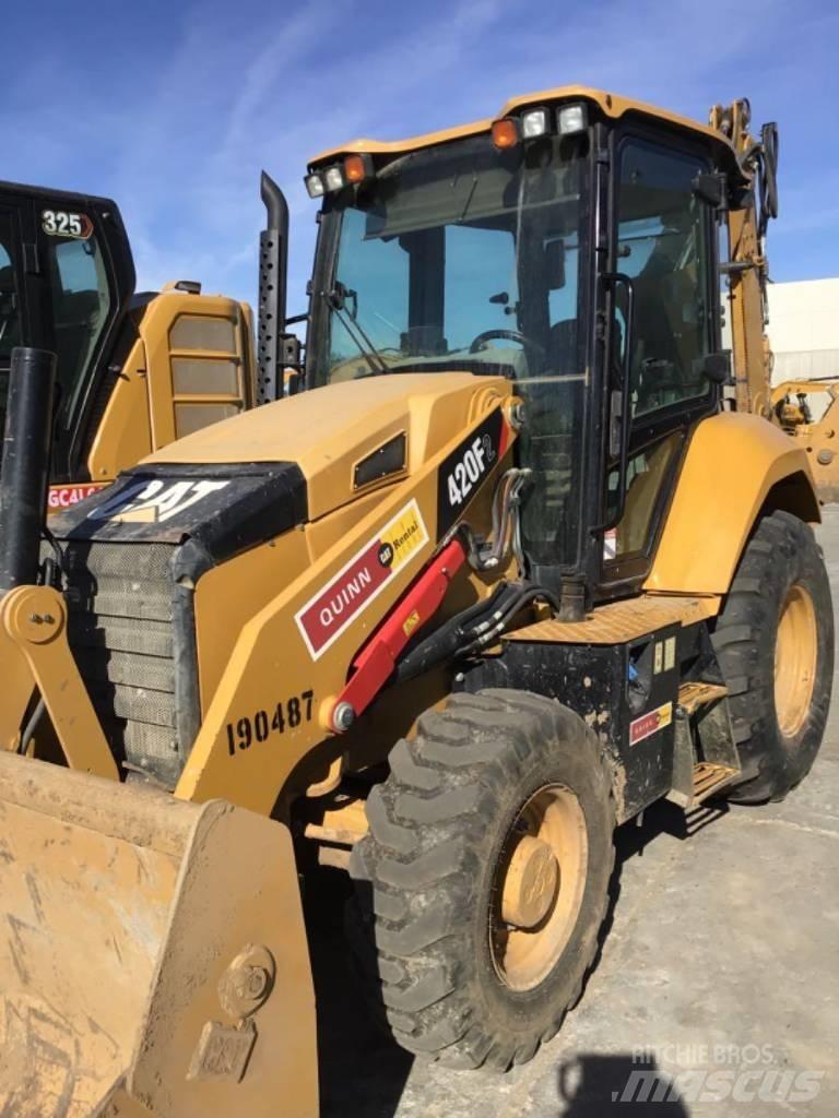 CAT 420 F 反鏟裝載機