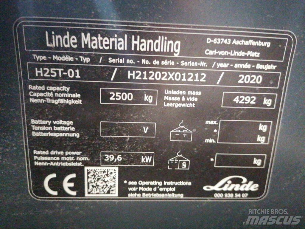 Linde H25T-01 電動堆高機