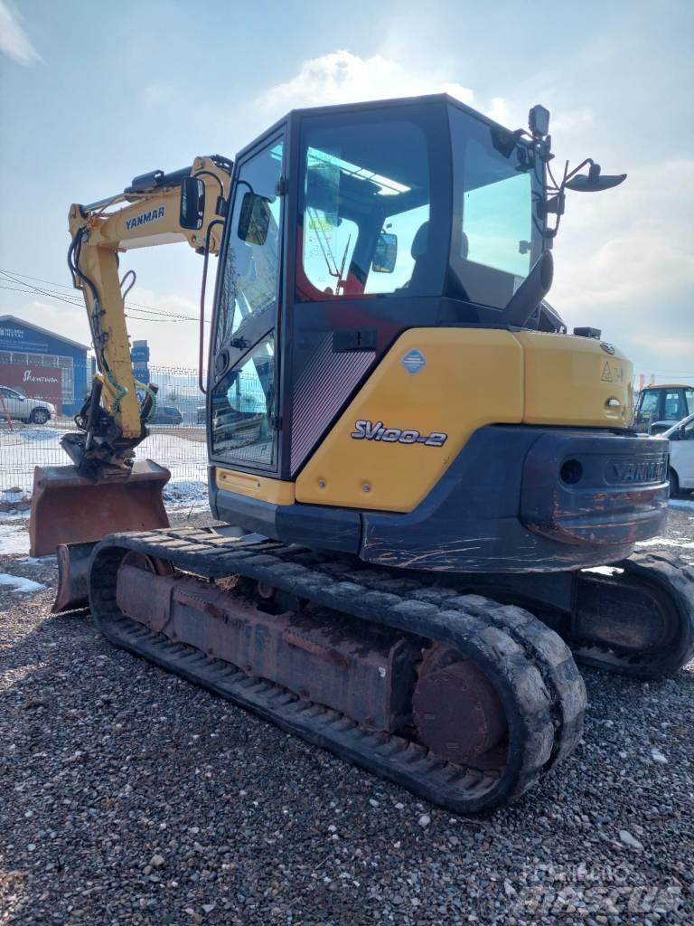 Yanmar SV 100-2 中型挖土機/掘鑿機/挖掘機 7t-12t