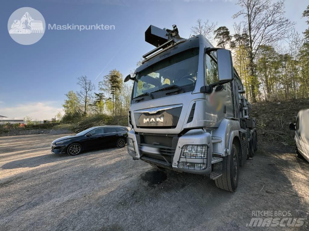MAN TGS 28.480 碎木貨車