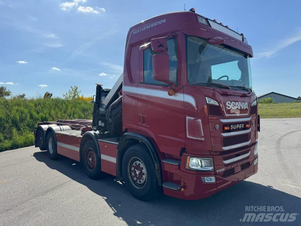 Scania R 500 CB 起重機卡車