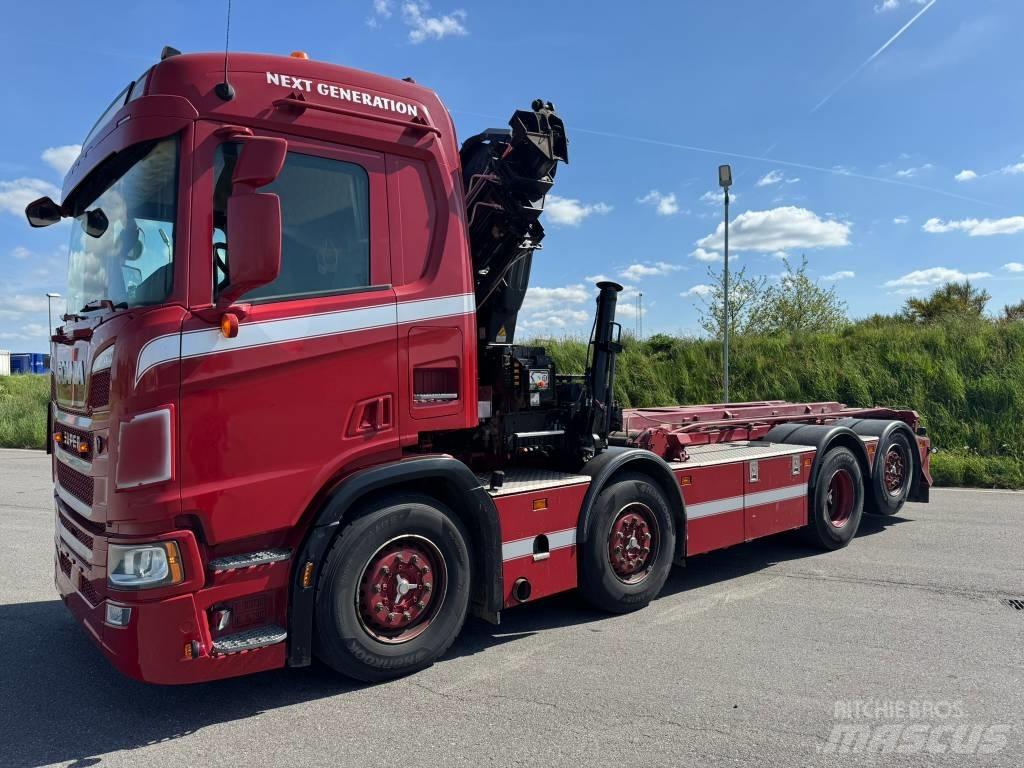 Scania R 500 CB 起重機卡車