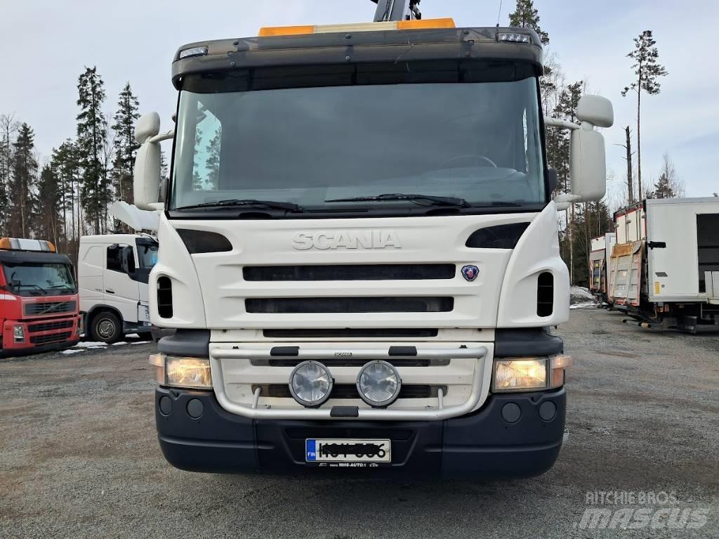Scania P 340 起重機卡車