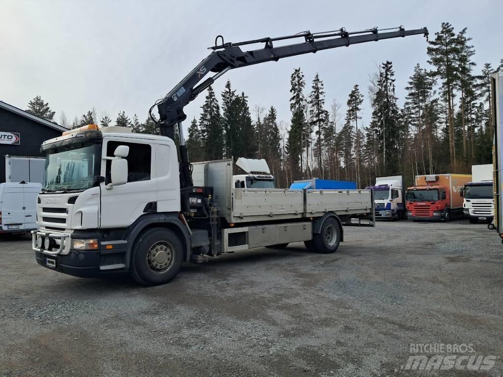 Scania P 340 起重機卡車