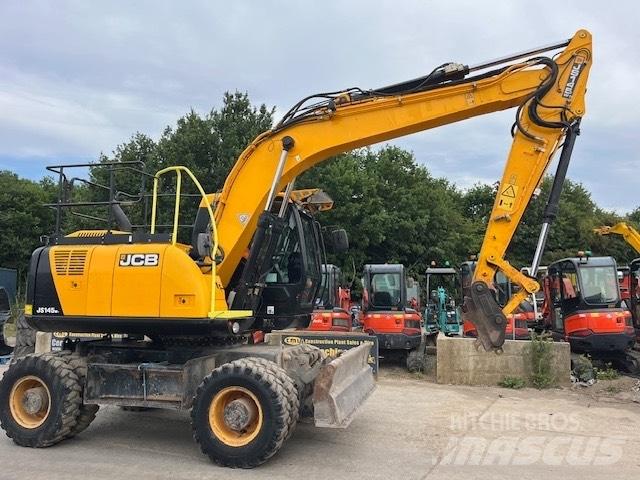 JCB JS 145 W 旋轉式挖土機/掘鑿機/挖掘機