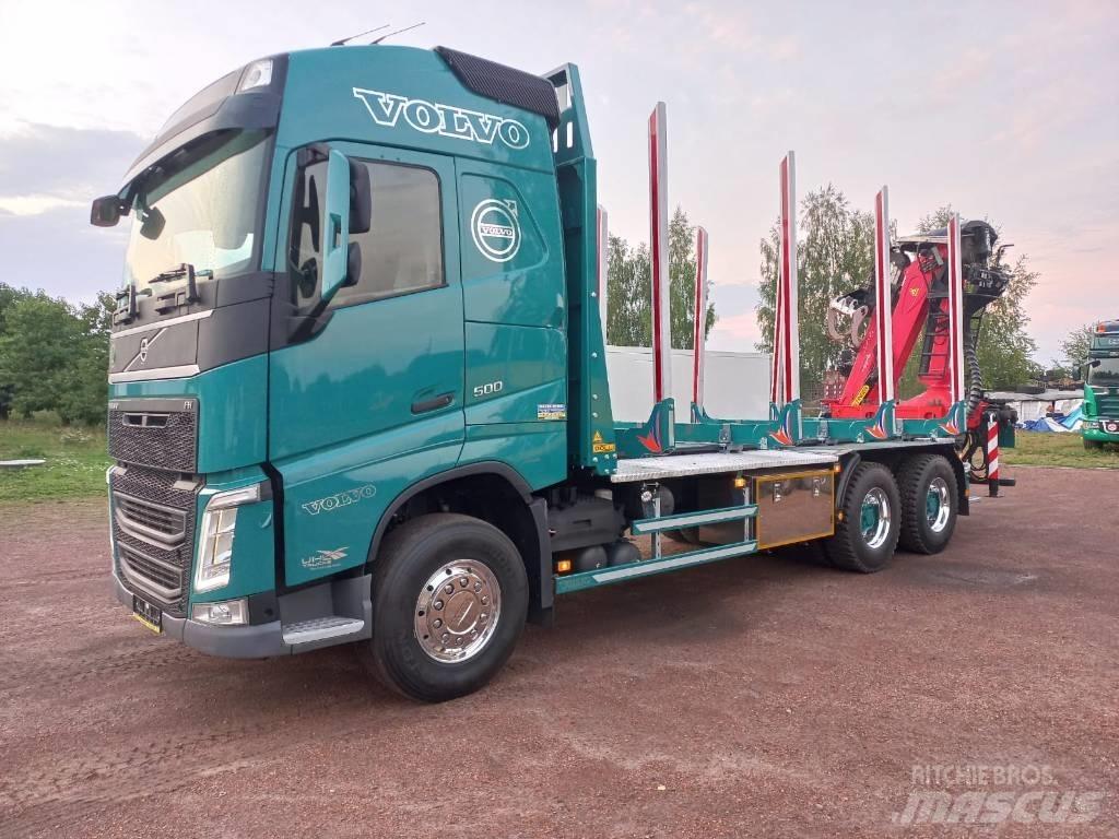 Volvo FH500 木材貨車