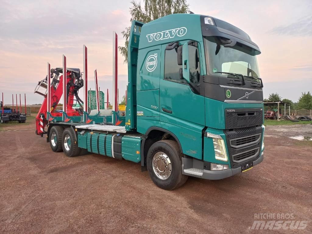 Volvo FH500 木材貨車