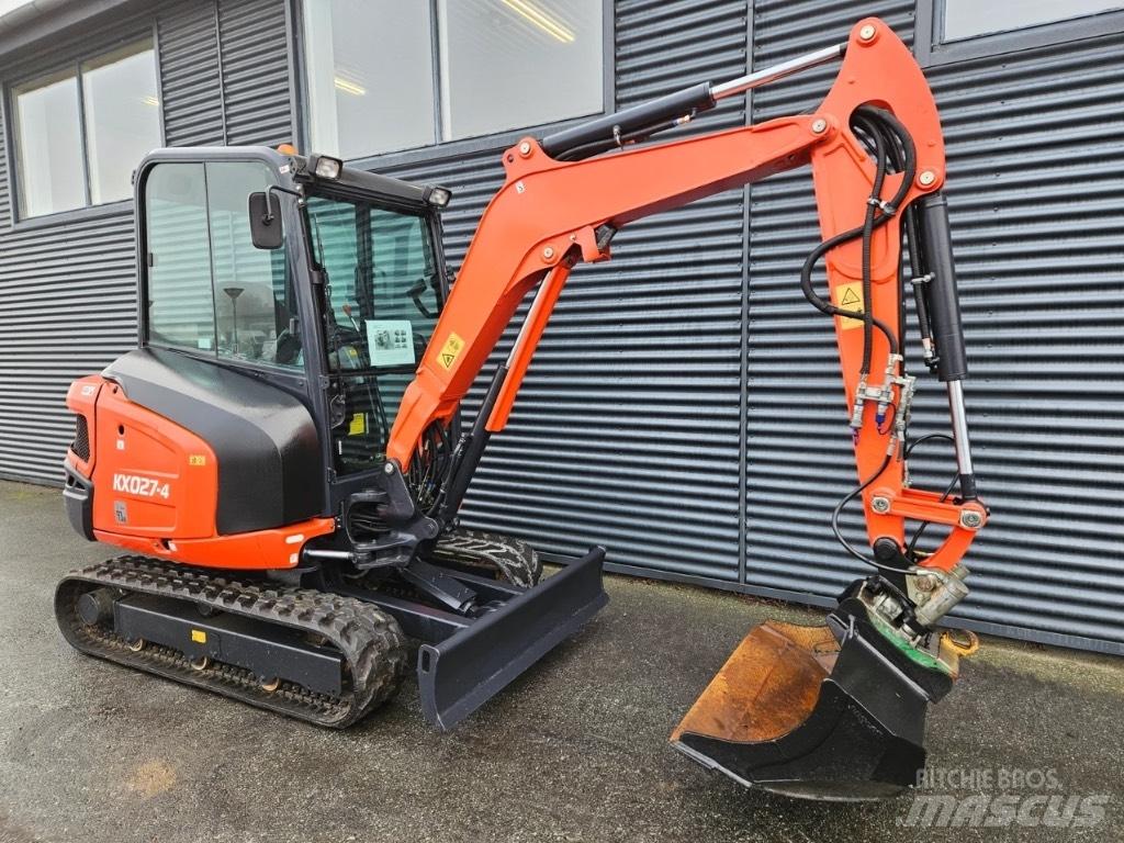 Kubota kx027-4 小型挖土機/掘鑿機<7t(小型挖掘機)
